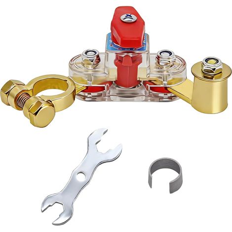 Interrupteur coupe-batterie pour de voiture (Interrupteur coupe-circuit) (1/5)