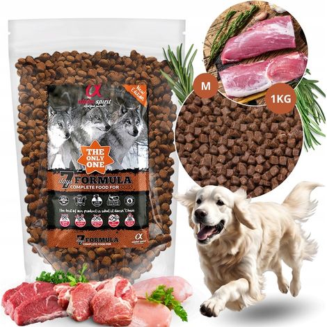 ALPHA SPIRIT, FORMULA MENU 7 GIORNI, ALIMENTO SEMI-MORBIDITO SECCO 1KG