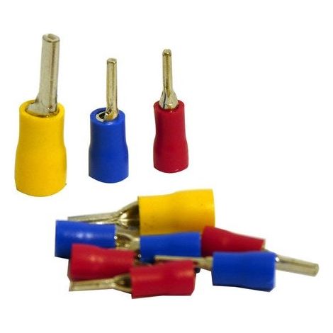 Zenitech – Lot de 10 cosses bornier rondes – Embout isolé électrique – Section câble pour borne – Fixation raccord – Conductivité optimale