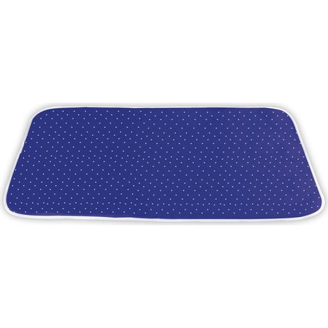 WENKO 1201733500 Dampf-Bügeldecke, Cotone, Blu, 130x65 cm (1/5)