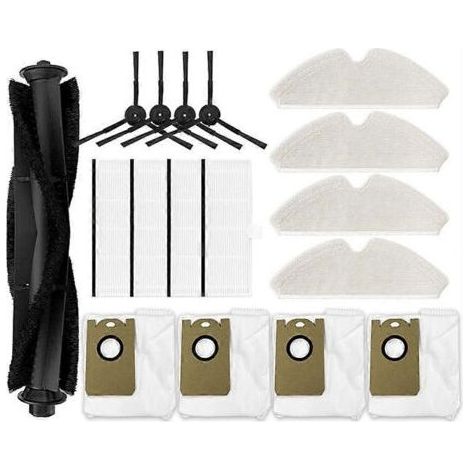 Brosse rotative, filtre HEPA, chiffon de nettoyage et sac à poussière de rechange pour aspirateur Proscenic M7 Pro et Uoni V980 Plus - Pièces détachées (1/5)