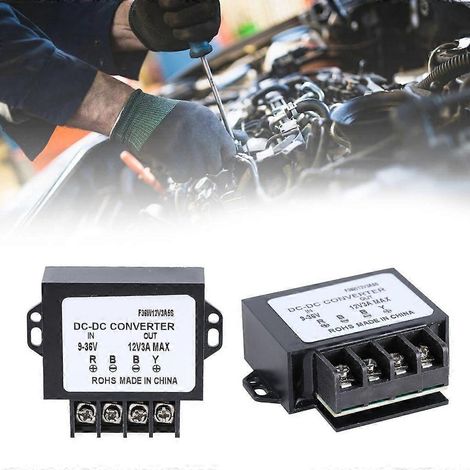 Régulateur de tension : entrée 9 V-36 V, sortie 12 V 3 A pour camions et instruments. (1/4)