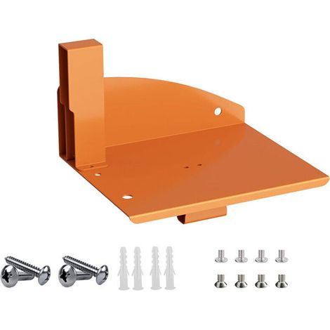 Pack of 1 Wall Mounted Chainsaw Holder - Wall Mounted Chainsaw Storage Rack Heavy Duty Garage Door for Display Power Tool Garage Storage Rack Organizer (1/5)