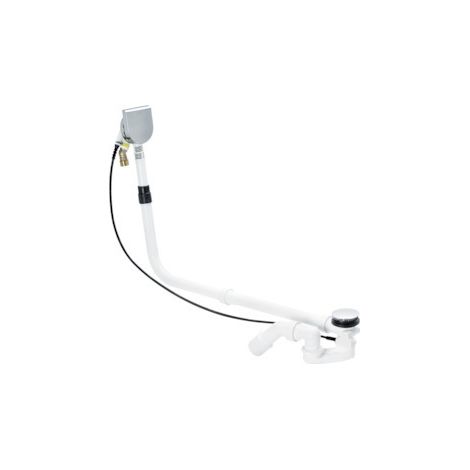 Bette Ab- und Überlaufgarnitur Plus 5 mit Zulauf, Ø 52mm, 1070mm, (1/4)