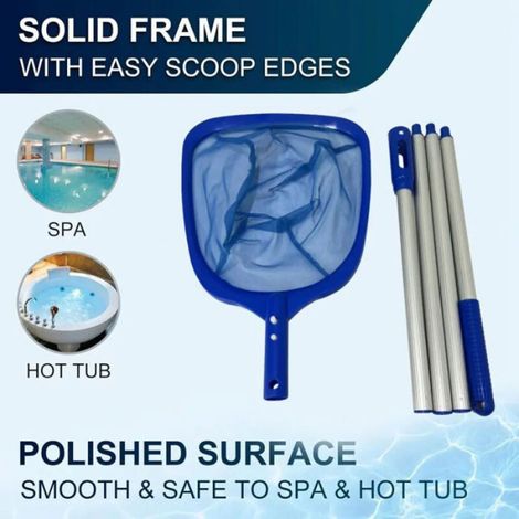 Rouge Para Sacar Hojas De Piscina 4 Barras De Aluminio (1/5)