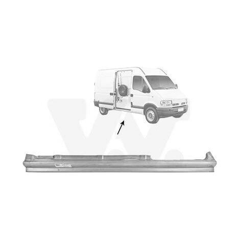 Bas de caisse extérieur inférieur sous porte latérale droite Renault Trafic 2 2001-2014