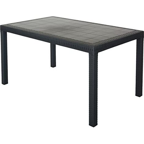 TAVOLO HOUSTON 150X90XH74CM MARRONE