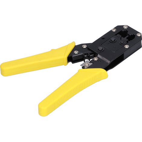 Pinces à sertir les fils, pinces à dénuder les câbles réseau en acier à haute teneur en carbone, outils de sertissage pour connecteurs 6P/8P