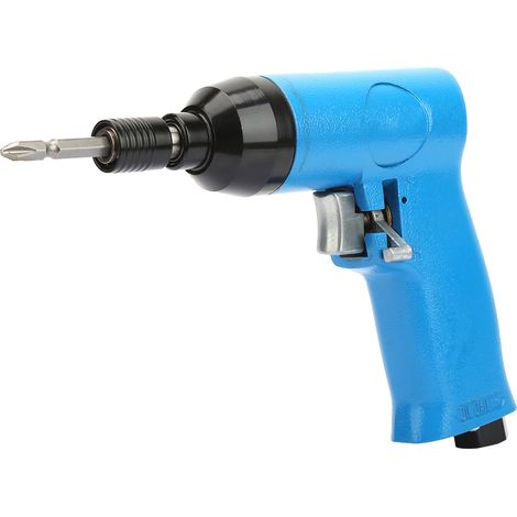 Tournevis pneumatique 1/4'' à air comprimé, forme pistolet, embrayage à cliquet, réversible, 1000 tr/min (1/5)