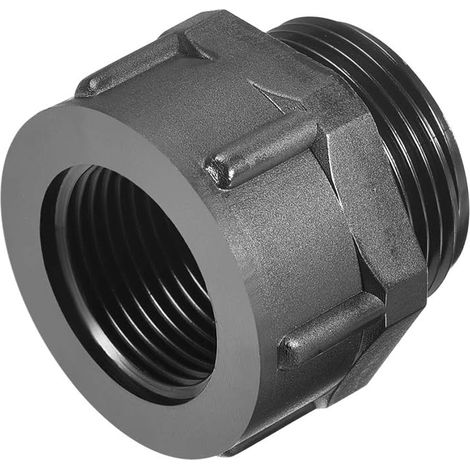 Bagues réduction filetée M25 Connecteur Nylon à Fil mâle à Fil femelle M20 (1/3)