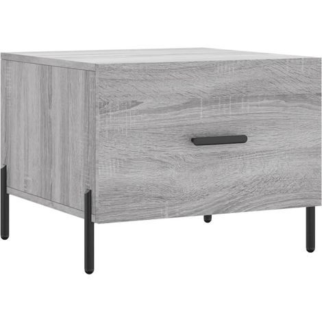 Maison Exclusive - Couchtisch Grau Sonoma 50x50x40 cm Holzwerksto