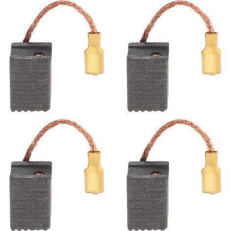 Lot de 4pcs Balais de Charbon pour Outil Électrique Ponceuse Balais de Carbone Compatible avec GWS 7-125 GWS7-125 3601C88102 12,2 X 7,8 X 6,1 Mm avec Arrêt Automatique (1/5)