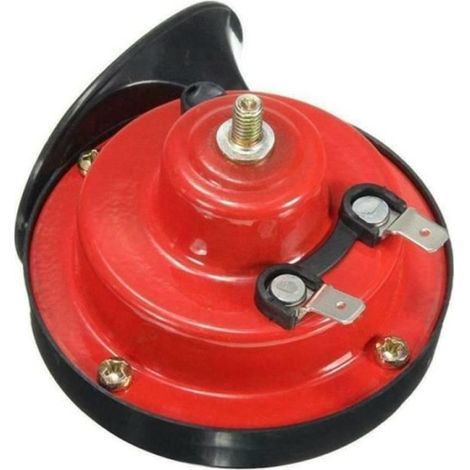 Klaxon de Train 12V 150dB rouge pour camions, SUV, voitures, bateaux, motos - 1 pièce (1/4)