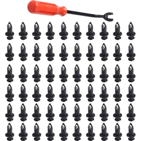 100 clips de clou pour garde-corps avec outil d'extraction TRX680 (1/5)