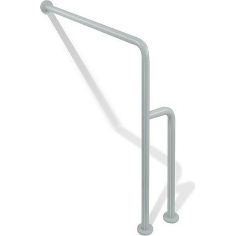 Barre de support sol-mur Hewi SERIE 801 B 834mm. H 850mm. d: 33mm vert pomme