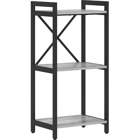 Bibliothèque,Armoire à Livres Sonoma gris 40 x 30 x 83 cm Bois d'ingénierie CFW6728045 (1/5)