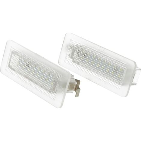Kit Luci Targa Led Per Smart Fortwo W450 W451 W453 Canbus 12V 5W Bianco (1/3)