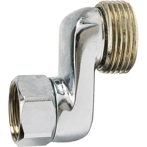 Raccord de robinetterie écrou tournant 26 mm – M 1/2' – F 3/4' – Pour installations sanitaires – Compatible avec systèmes de plomberie standards – Rei Tregi