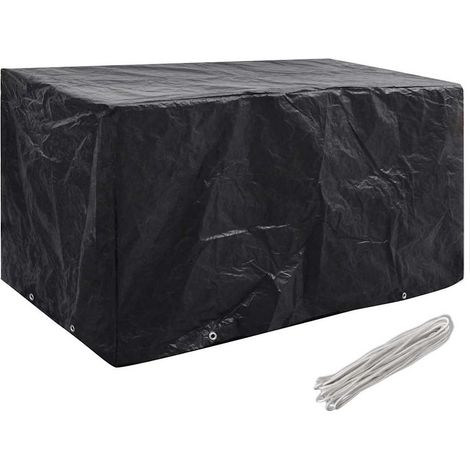 Maison Exclusive - Coperture Arredi Giardino 2 pz 8 Occhielli 180x70x90 cm (1/5)