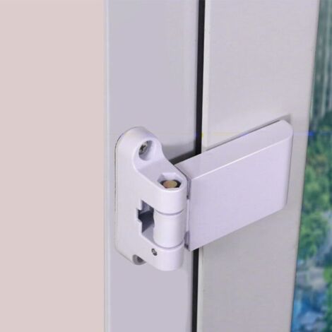 Pair Charnière de porte en acier et plastique, portes de balcon en Fer et charnières de drapeau Win Dow, charnières intérieures et extérieures réglables (1/5)
