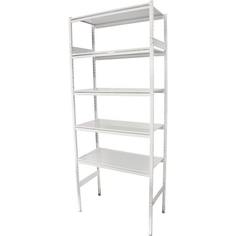 Kit clip Top 5 plateaux 80 x 40 cm BOURG Blanc neige - P-KCT84BL