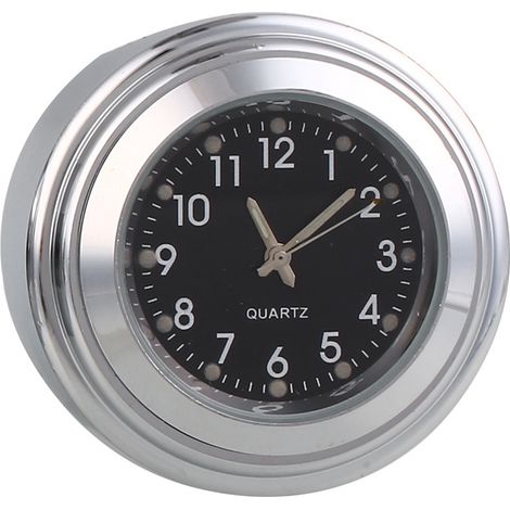 Horloge de guidon étanche pour moto, fixations moteur, outils pour guidon de moto (1/5)