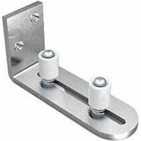 Adjustable Floor Guide Wall/Door Bottom Sliding Door Guide Wooden Stainless Steel MUMU (1/4)