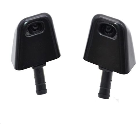 Ensemble de 2 gicleurs de Lave-Glace Avant et arrière compatibles avec Nissan X-Trail 2 T31 (2007, 2008-2012, 2013) (1/4)