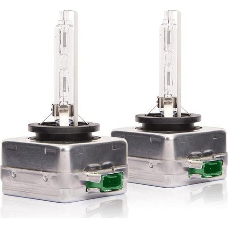 Lot de 2 ampoules HID xénon de remplacement pour ampoules D3S - Phares de voiture, 12 V, 35 W (6 000 K)
