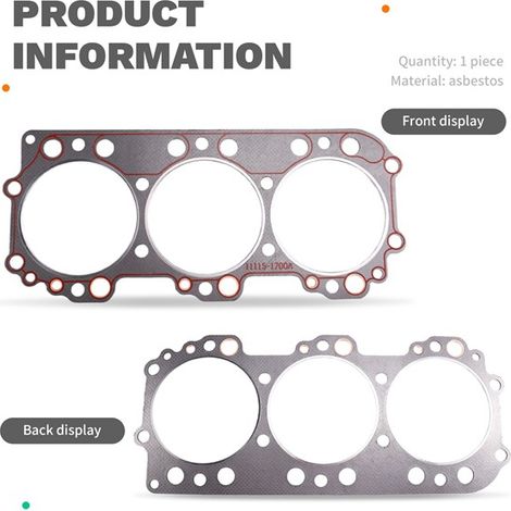111151700A is suitable for Profia 11115-1700A cylinder head gaskets. (1/5)