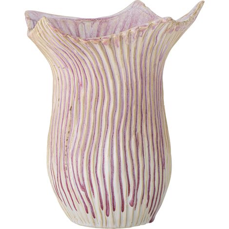 Bloomingville - Floral Vase - Rose - Stoneware