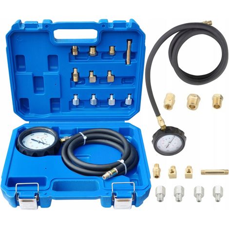Probador man贸metro de medici贸n de presi贸n de aceite diesel gasolina 21 elementos (1/5)