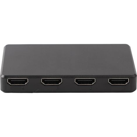 Amplificateur de Signal HDMI 4K 60Hz, 1 Entrée 4 Sorties, pour Home Cinéma et Moniteurs, Noir (1/5)