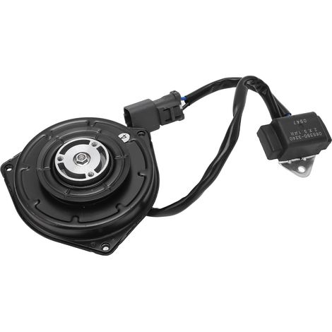 Moteur de ventilateur de refroidissement de radiateur de condenseur de climatisation en alliage d'aluminium 38616 PWA J01, remplacement pour CIVIC FA1 1.80L 2000‑2006 (1/5)