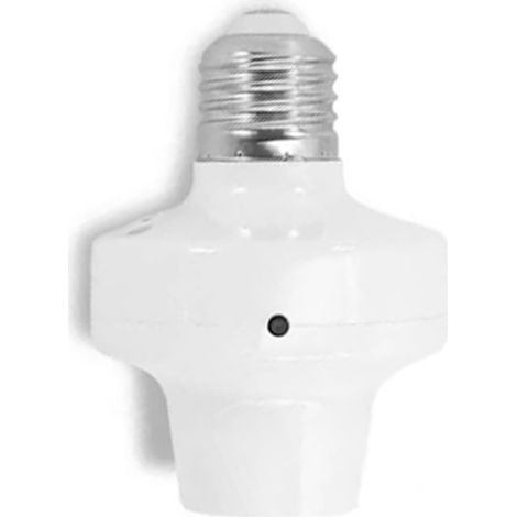 Douille d'ampoule intelligente E27 WiFi, commande vocale et à distance via téléphone, minuterie différée, AC90‑250V (1/5)