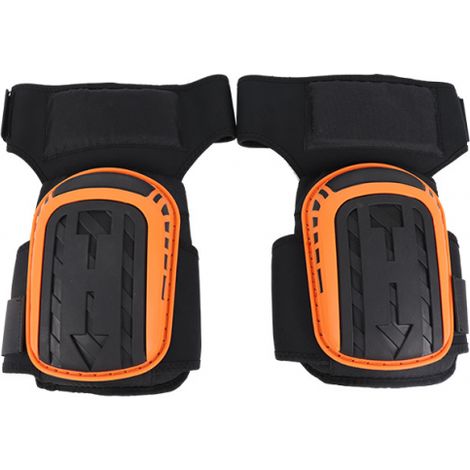 orange+black Professional Knee Pads, Heavy Duty Foam Padded Knee Pads for Working, Gardning and Construction (1/5)