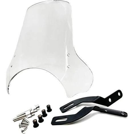 Deflettori per parabrezza moto (versione trasparente) per Speed 400, Scrambler 400 X e Scrambler 400X 2024 (1/3)