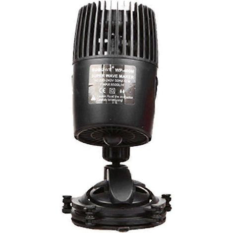 Pompe à circulation d'eau pour aquarium, créateur de vagues silencieux WP400M, fixation par ventouse et aimant, pompe submersible à flux réglable, équipement multi-usage pour réservoir à poissons. (1/4)