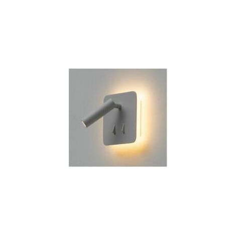 Wandleuchte, USB-wiederaufladbare LED-Lampe, Nachttischlampe fürs Schlafzimmer - Crezuo
