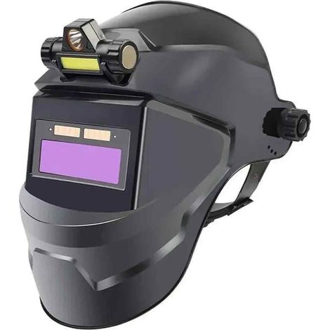 Casque De Soudure - Assombrissement Automatique 104 - Lampe Intégrée - Confortable Pour Longue Durée - 1 Pièce (1/5)