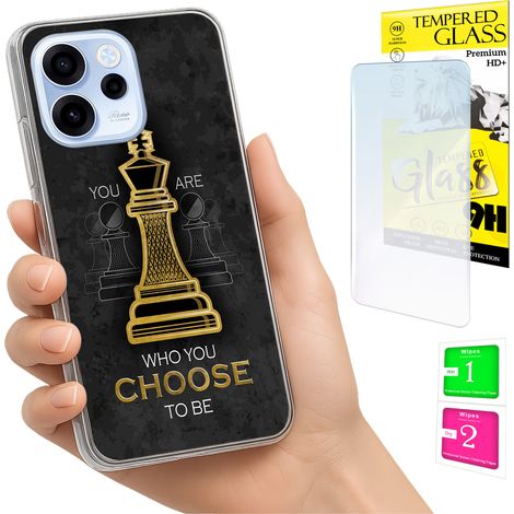 Schutzhülle für Oppo Reno 15F / 15F FS: Fotoschutzhülle, Rückseite + 9H-Glas (1/5)