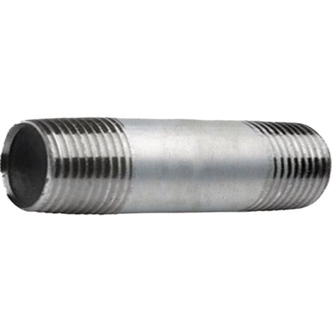 Raccord de tuyau galvanisé 1/2 pouce 20 cm