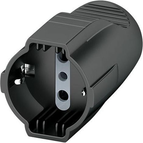 PRESA VOLANTE TEDESCO ITALIANO 2+T 16A ANTRACITE S2674TAE SET 5 PEZZI - BTICINO