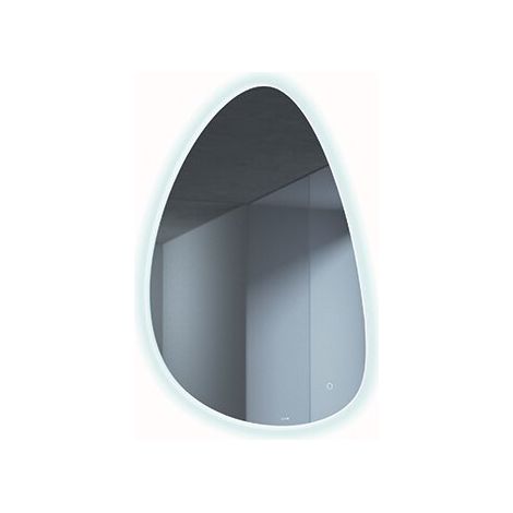 KLUDI 17SP0910 Spiegel 69x100 H3 cm LED & Entfeuchter Einstellb.-1050 Lumen