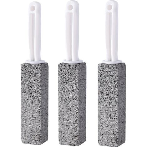 Irovami Brosses pierre ponce lot 3 – Anti-calcaire, WC – Idéal pour toilette, entretien, salle bain (1/3)