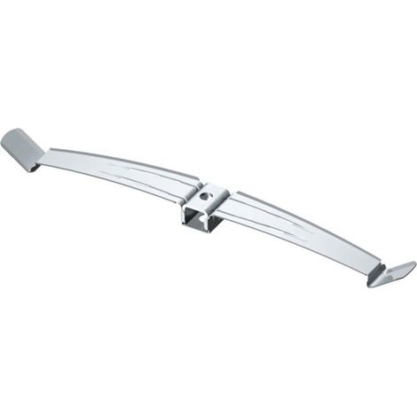 OBO Bettermann Abrazadera para cables 2x8 NYM3x1,5 Acero inoxidable, inoxidable A2 1.4310 brillante, postratado, 2204000