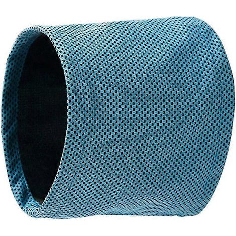Verstellbares Kühl-Haargummi für Hunde, kühlendes Sommer-Bandana, freihändiges Kühlhalsband, Größe S, blau. (99 Zeichen)