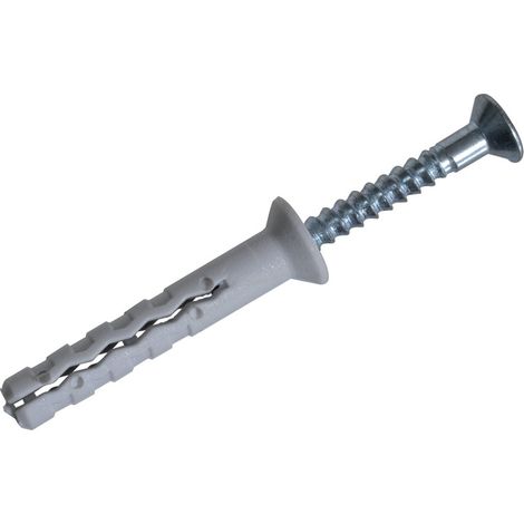 Cheville à frapper col fraisé - Vendu par 100 - Longueur : 27 - Diametre : 5 - G&B