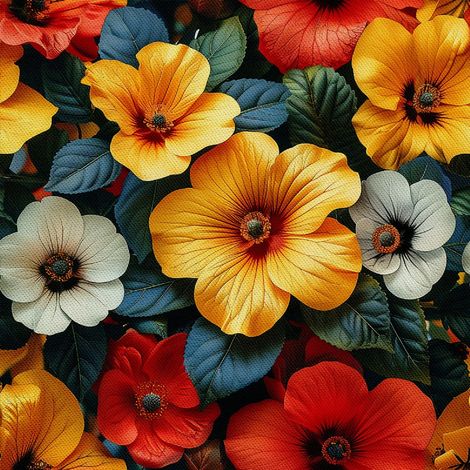 Tela decorativa para exteriores Oxford - Motiv Blumen I DX5616 (1/5)