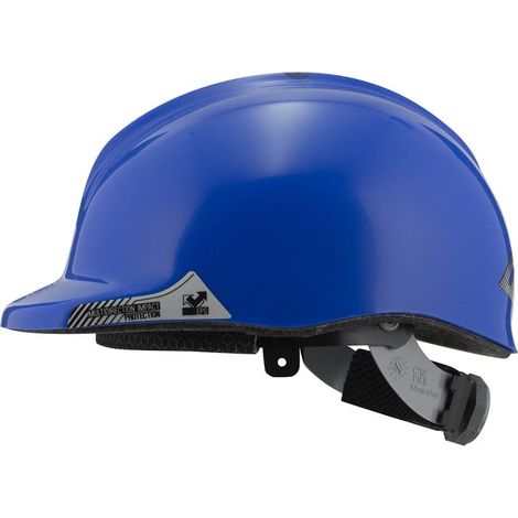 Casco obra CT2 Relectante Azul NZI (1/4)